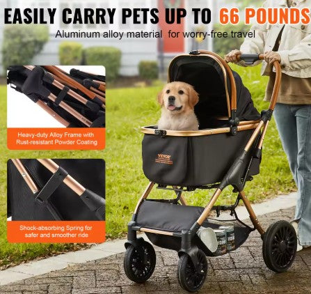 66 lbs Pet Stroller